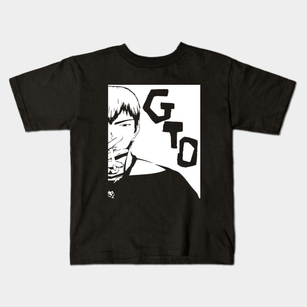 GTO Great Teacher Onizuka Kids T-Shirt by OtakuPapercraft